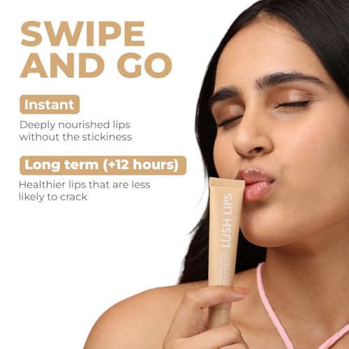 Image of Conscious Chemist Peptide Lip Balm SPF15 - Vanilla Creme | 24 hr Hydration & Moisturizing Lip Balm for Dark & Pigmented Lips | Sun Protection | Soothes Dry Lips & Repair Moisture Barrier - 15g