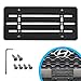 Front Bumper License Plate Bracket for HYUNDAI & 6 Secure Screws & Wrench Kit