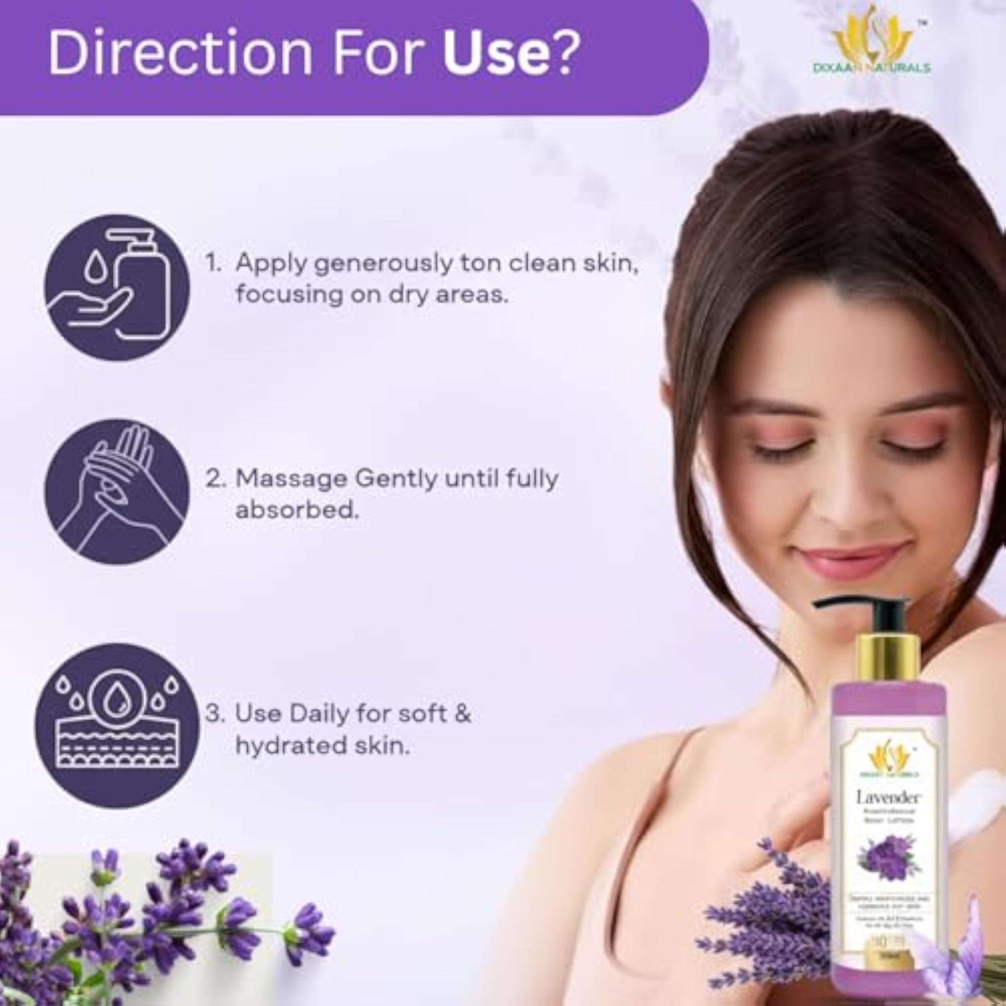 Lavender Body Lotion, 200ml