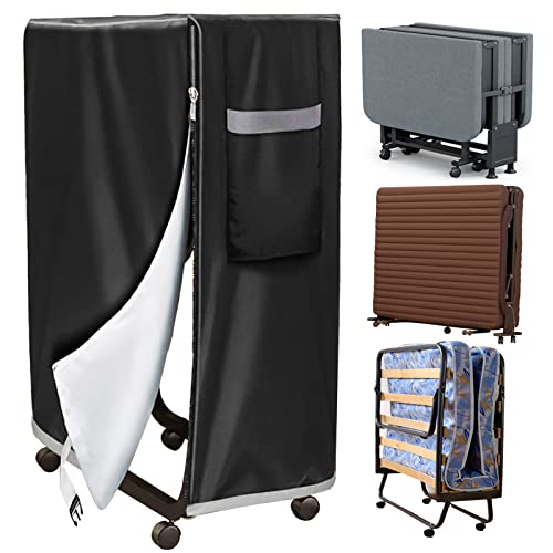Sporgo Funda Cama Plegable: 99x38x114 cm, Multifunción Funda Camas Plegables para Cama de Invitados