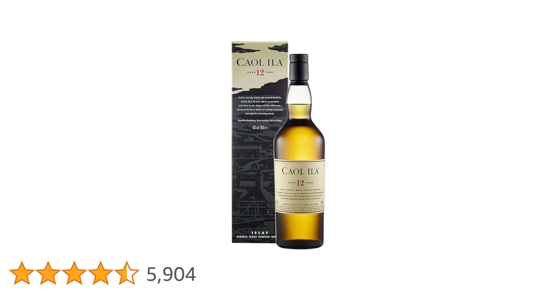 Amazon.co.jp: Caol Ila(カリラ) 12年 箱入り [ シングルモルト