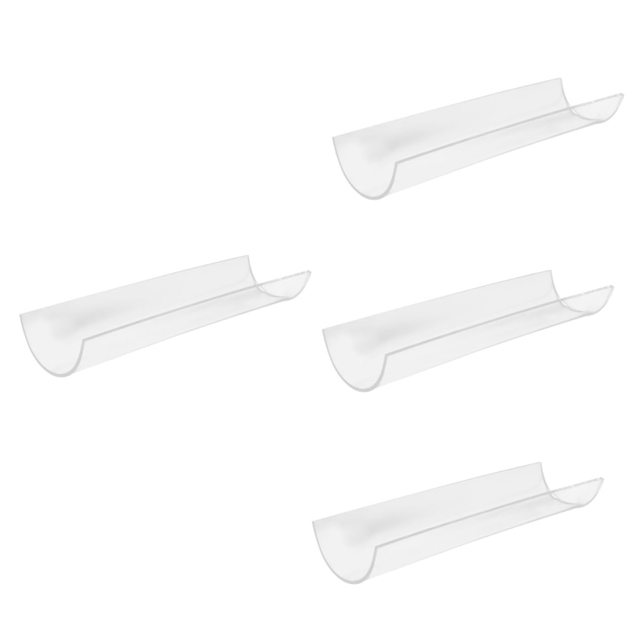 MAGICLULU Rouleau De 4 Pièces Support à gâteaux moule à chocolat moule à Moule pour roulé suisse Accessoire de pâtisserie pour roulé suisse moule de cuisine moule à dessert Acrylique