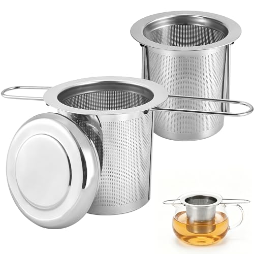 Weites Teesieb aus Edelstahl (Dauerfilter)
