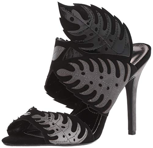 J. Renee Womens Anhelina Black/Gray/Pewter 9.5 W (C)