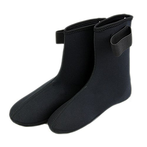 Aogolouk Botas de neopreno de 3 mm el buceo surf natación Calcetines Snorkeling mantener el calentamiento (1 par)