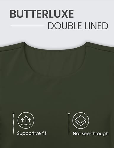 CRZ YOGA Butterluxe Double Lined Long Sleeve Workout Tops for Women Crew Neck Fitted Crop Tshirts Casual Tight Basic Shirts3