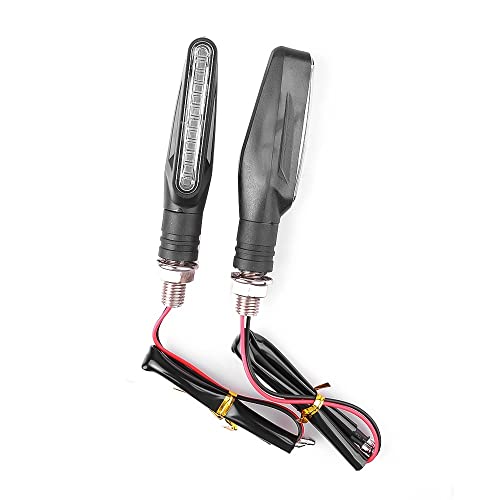 Clignotants moto LED 12V queue clignotant dynamique eau courante - 6