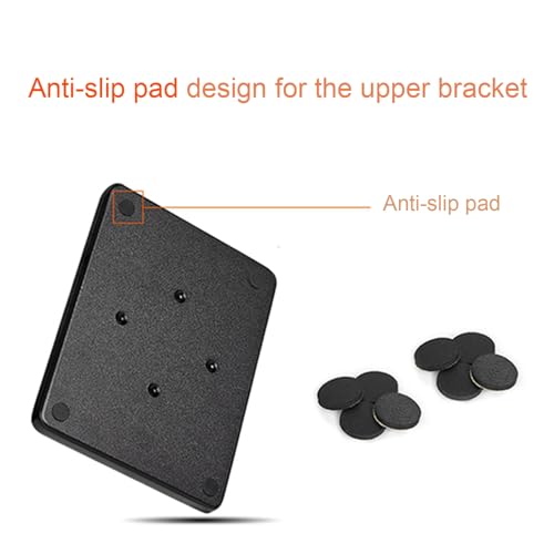 Coppia di supporti universali per altoparlanti, robusti supporti audio per libreria e pavimento per home theater, riempimento centrale in sabbia con finitura in noce, 28 x 22 x 60 cm