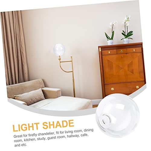 OSALADI 5pcs Glass Lampshade G4 Chandeliers Wall Lamp Shade Glass Globe Lampshade Vanity Light Covers Modern Small for Floor Pendant Lamps - Image 4