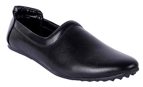 AADI Men’s Black Mojari – 8 UK