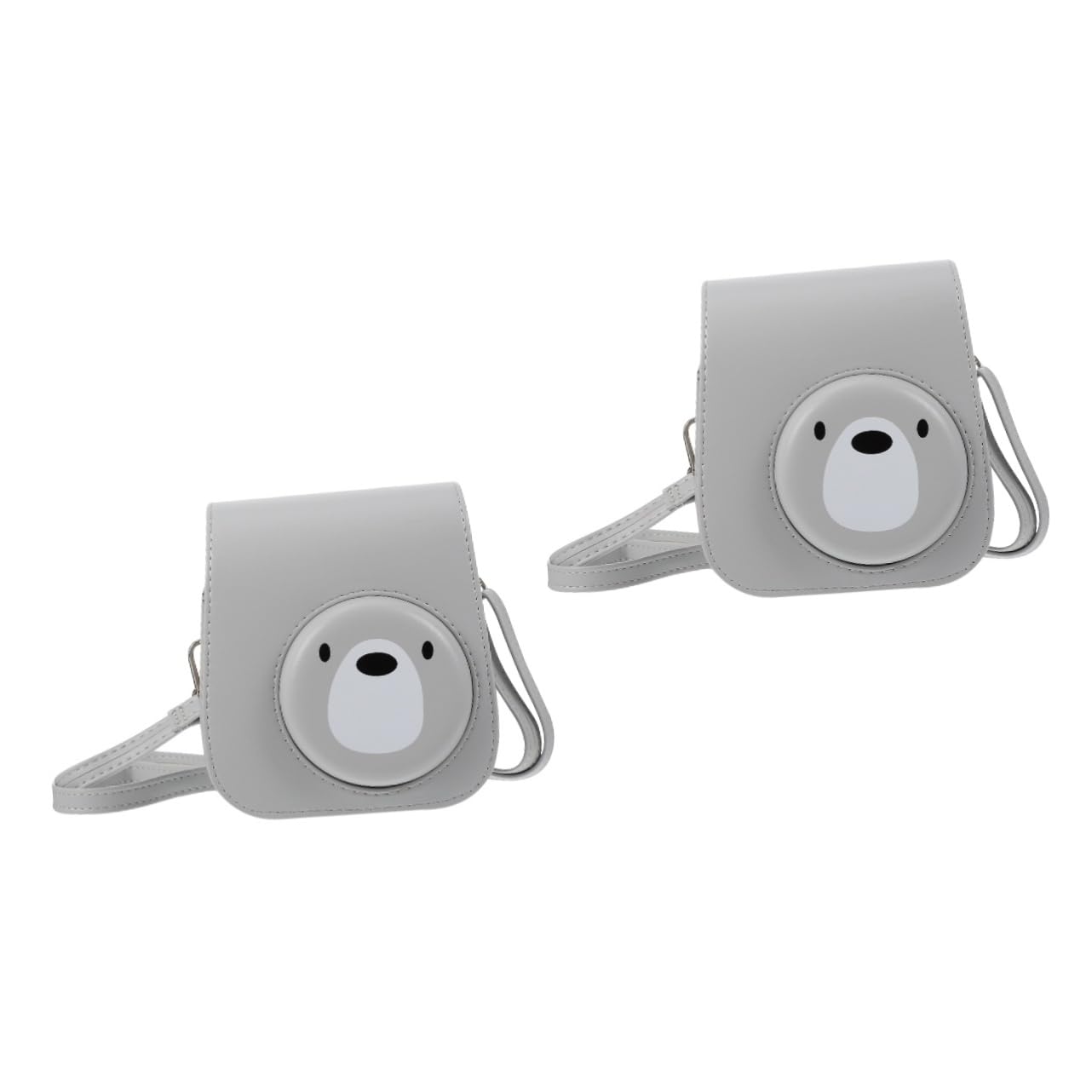 OSALADI 2pezzi Custodia Per Fotocamera Istantanea Pu Con Design Protezione Resistente Per Mini Spalla e Rimovibile e Speciali