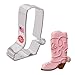 Ann Clark Cowboy Boot Cookie Cutter - 3.25 Inches - Tin Plated Steel
