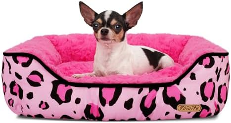 Rectangle Washable Dog Bed for Large, Medium & Small Dogs – Soft ...