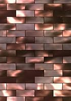 Copper Colored Brick Wall Notebook -- Creative Journal: LINED, College Ruled, 7x10, Cream Paper, 184 Pages 1728710863 Book Cover