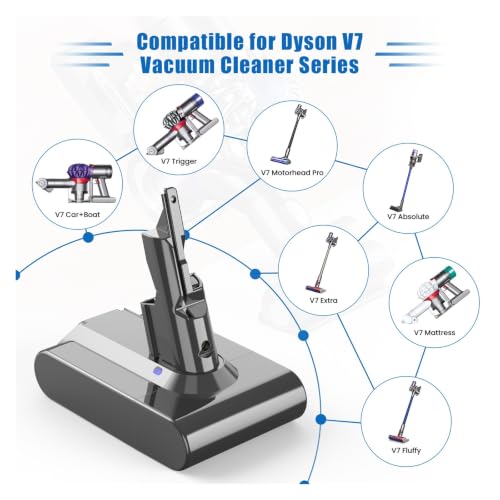 Batería V7 de 6000mAh soluciona la falta de succión y apagados 5