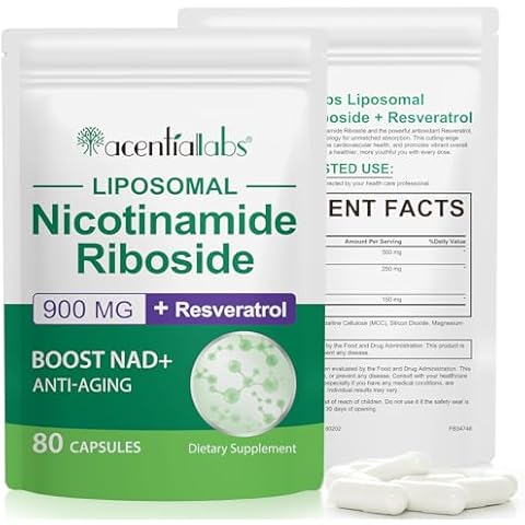 NAD+ Resveratrol Supplement for Healthy Aging Cover