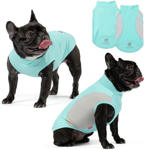 KYEESE 2Pack Dog Cooling Shirt with UPF 50+ UV Protection, Blue, XL