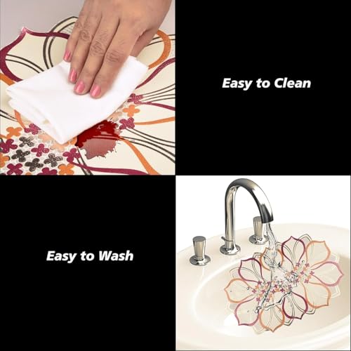 Image of Dakshya Industries PVC Waterproof Heat Rasistant Non Slip Dining Table Placemat