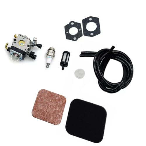 FAMUGOS Carburetor Fuel Line Kit Carb Repair Kit Replacement for Stihl FS55 FS45 FS80R FS74 FS76 HT70 HT75 HS75 HS80 HS85 4180 120 0615 -  4137 120 0614