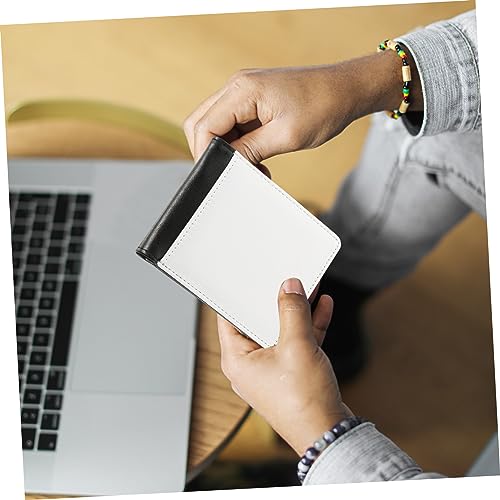 3pcs Heat Transfer Wallet Creative Blank Money Bag for Women Compact Id Card Holder for Students and Professionals for Travel and Daily Use 7