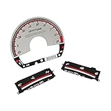 BENET MUGEN Style Cluster Overlay Compatible with Honda Civic FD2 FD1 FA5 FG1 FG2 2006-2011