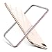 RANVOO iPhone 8 Plus/ iPhone 7 Plus Premium Bumper Case, Flexible Protective Aluminum TPU Hybrid Bumper Frame [Support Wireless Charging] for Apple iPhone 8 Plus and iPhone 7 Plus, ROSE GOLD [ARMOR]