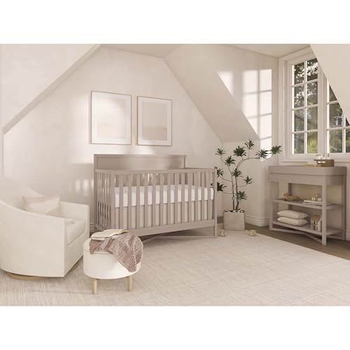 Image of Dream On Me Owen 5-in-1 Convertible Full Size Baby Crib, GREENGUARD Gold