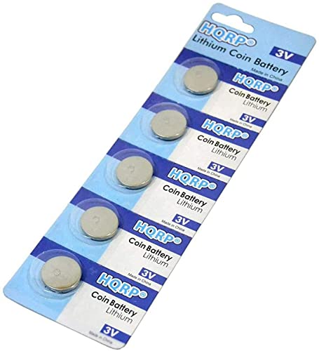 Paquete de 5 pilas de litio para termómetro digital Vicks miniatura 4
