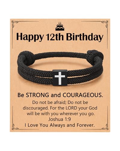 UNGENT THEM 12 Year Old Boy Birthday Gifts, 12th Birthday Decorations Boys