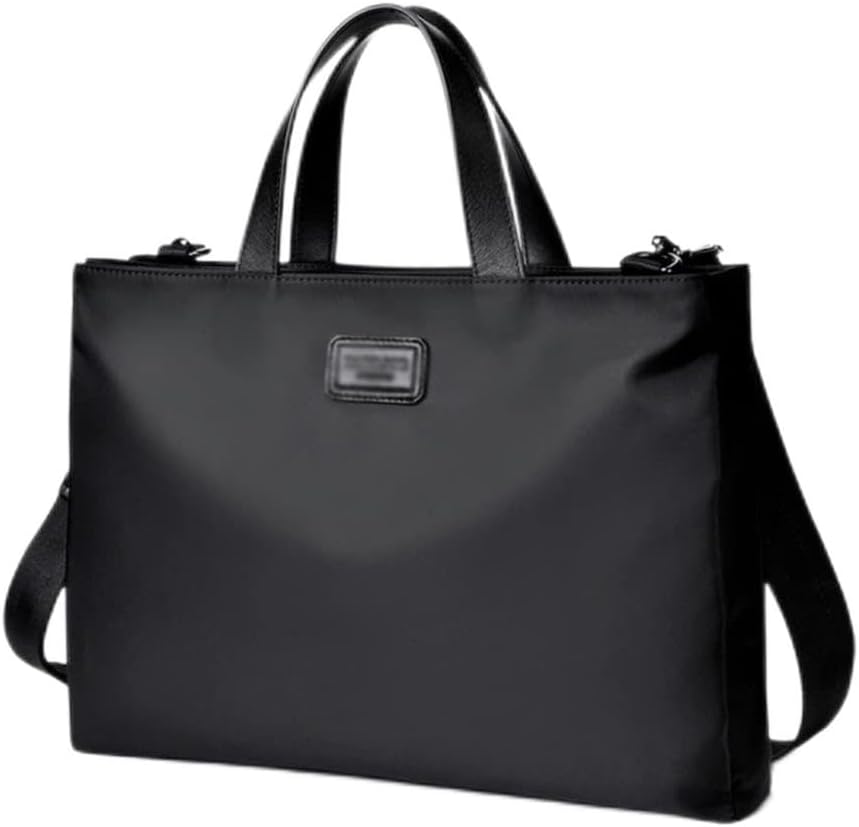 Briefcase Canvas Laptop Bag Large Capacity Shoulder Crossbody Bag Men's Bag