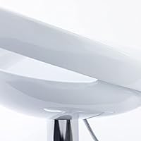 Vista 12 de DUHOME Juego de 2 taburetes de bar ABS ajustables giratorios, 2 piezas para isla de cocina, bar y pub (negro)