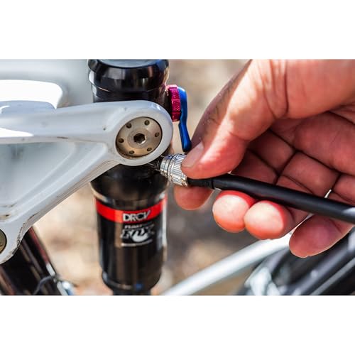 Bomba de choque Kilimanjaro Série Ciclo cilindro e eixo de alumínio, reparo de bicicleta, ferramenta