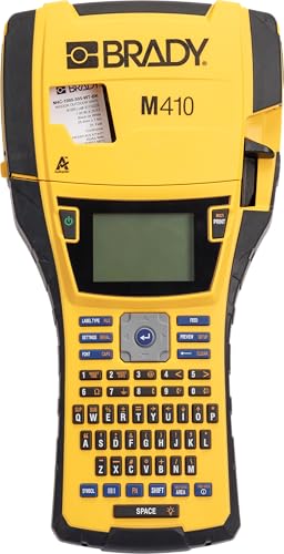 Brady M410 Handheld Portable Industrial Label Printer, 1