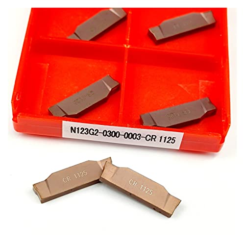 10 Puntas de Carburo para Torno N123G2 Pack