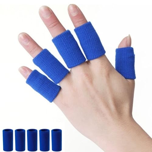 YjiangxinW Finger Sleeves, Thumb Splint Brace for Finger Support, Breathable