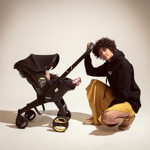 Doona Car Seat & Stroller, Midnight Edition - All-in-One Travel System