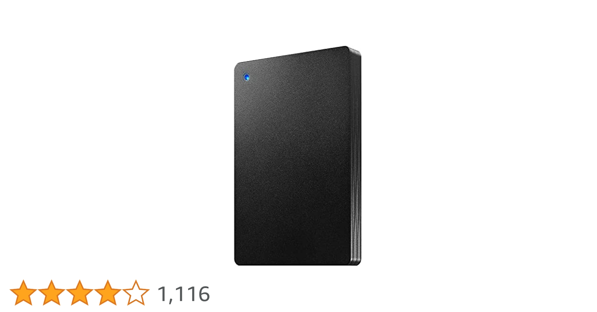 Amazon | IODATA ポータブルHDD 2TB USB 3.1 Gen1/バスパワー/PC