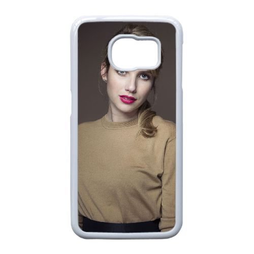 Samsung Galaxy S6 Edge Cell Phone White Case Enna