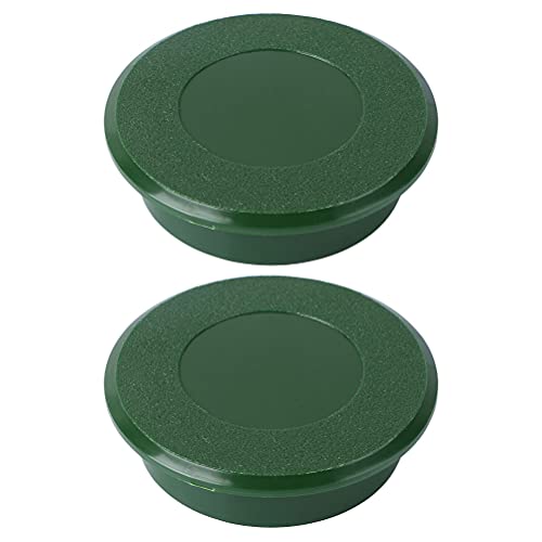 BESPORTBLE Golf Hole Cover - Golf Cup Cover Putting Green Plastic Putting Golf Cup Golf Training Hole Cup 2Pcs