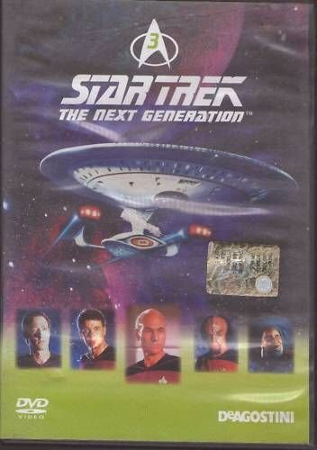  STAR TREK The Next Generation DVD 3 (Stagione 1)