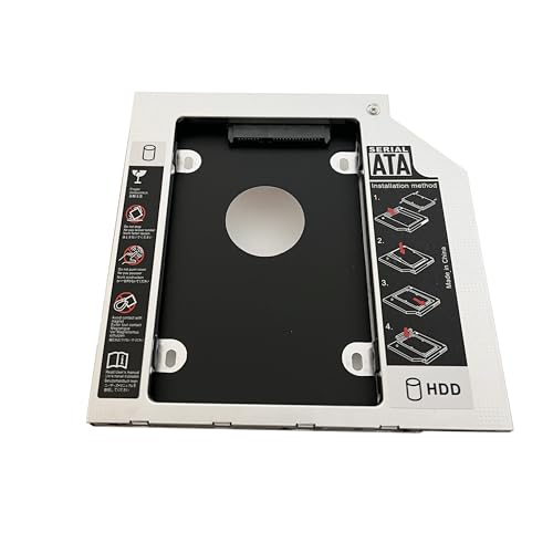 Caddy adaptador SATA para segundo disco HP Pavilion 17-F239DS miniatura 5
