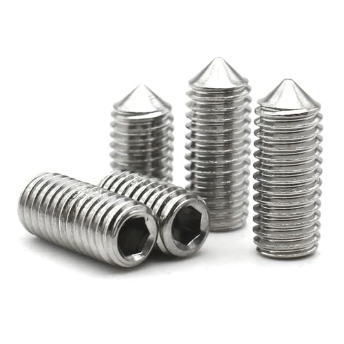 Vis sans tête M2 en acier inoxydable 304 DIN 914 pour fixations précises