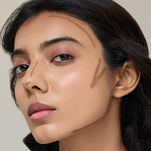 Image of Ruby's Organics OneStick Lipstick for Women- Sculpt, Lip and Cheek Contour Crayon, Matte Finish, Lip Makeup- Enriched with Antioxidants and Vitamins, Chemical Free- Sand