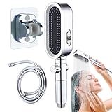 Matériau épais : améliorez votre expérience de douche avec notre pomme de douche haute pression fabriquée à partir d'un matériau ABS de qualité. Sa construction épaisse et résistante à l'usure assure une durabilité et une utilisation de longue durée, offrant une douche forte et rajeunissante à chaque fois.