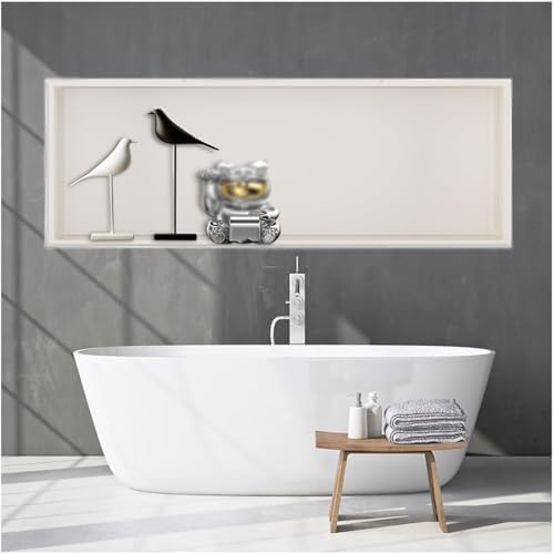 Étagère de douche LED en acier inoxydable : fini le désordre et le perçage du carrelage