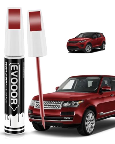 (Firenze Red (2144/868/1AF/CAH) Touch Up Paint Compatible with Land Rover Exact Match 2 in 1 Touch up Paint for Chips and Nicks Repair with 2pcs Disposable Micro Applicators