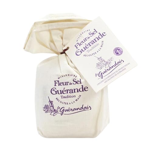 Le Guerandais Fleur De Sel De Guerande Linen Bag 4.4 oz miniatura 1