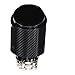 Produktbild Hlyjoon Auto Auspuff Endrohr Einlass 63mm Auslass 101mm Auto Modifikation Zubehör Ersatzteile Fit für Auto Universal