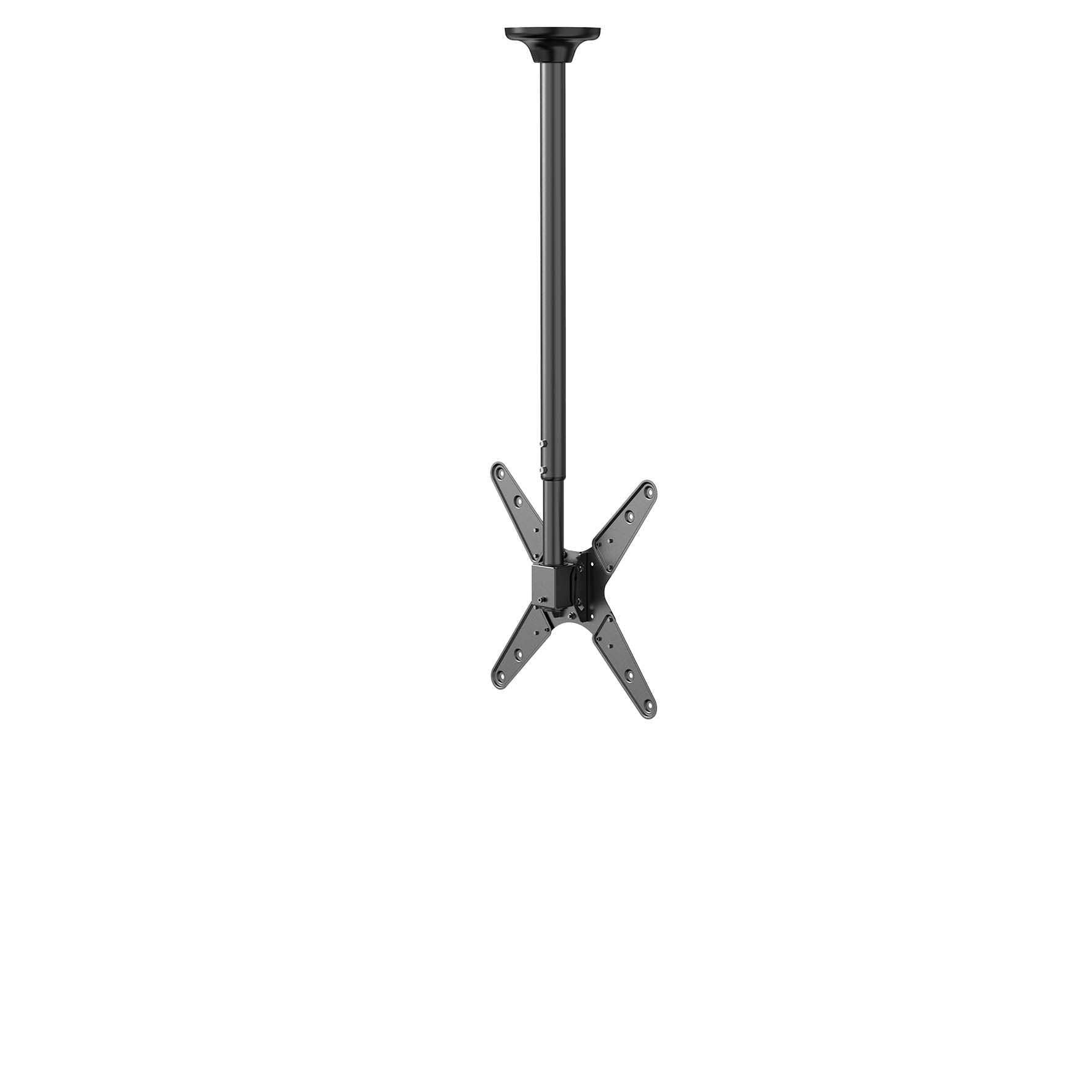 NewStar FPMA-C340BLACK 32-75 uchwyt sufitowy do telewizora, 50 kg, czarny