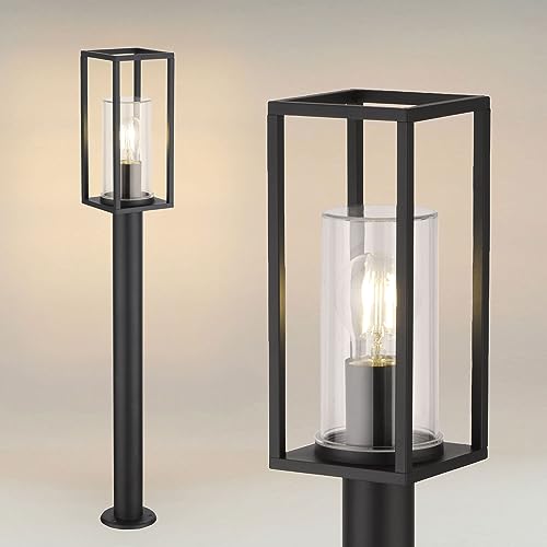 max K O M F O R T Elegante Eckige Standleuchte Gartenleuchte...